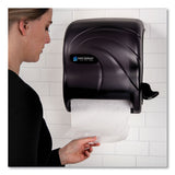 San Jamar® Element Lever Roll Towel Dispenser, Oceans, 12.5 X 8.5 X 12.75, Black Pearl freeshipping - TVN Wholesale 
