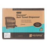 San Jamar® Element Lever Roll Towel Dispenser, Oceans, 12.5 X 8.5 X 12.75, Black Pearl freeshipping - TVN Wholesale 