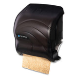 San Jamar® Element Lever Roll Towel Dispenser, Oceans, 12.5 X 8.5 X 12.75, Black Pearl freeshipping - TVN Wholesale 