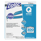Ziploc® Zipper Freezer Bags, 1 Gal, 2.7 Mil, 9.6" X 12.1", Clear, 28-box freeshipping - TVN Wholesale 