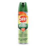 OFF!® Deep Woods Dry Insect Repellent, 4 Oz, Aerosol, Neutral, 12-carton freeshipping - TVN Wholesale 