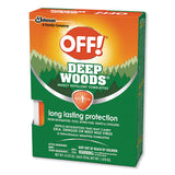OFF!® Deep Woods Towelette, 0.28 Box, Unscented, 12-box freeshipping - TVN Wholesale 