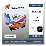 Triumph™ 751000nsh1113 Remanufactured Ce260a (647a) Toner, 8,500 Page-yield, Black freeshipping - TVN Wholesale 