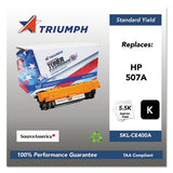 Triumph™ 751000nsh1278 Remanufactured Ce400a (507a) Toner, 5,500 Page-yield, Black freeshipping - TVN Wholesale 