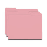 Smead® Interior File Folders, 1-3-cut Tabs, Letter Size, Pink, 100-box freeshipping - TVN Wholesale 