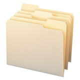 Smead® Watershed-cutless File Folders, 1-3-cut Tabs, Letter Size, Manila, 100-box freeshipping - TVN Wholesale 