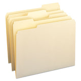 Smead® Watershed-cutless File Folders, 1-3-cut Tabs, Letter Size, Manila, 100-box freeshipping - TVN Wholesale 