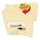 Smead® Erasable Supertab File Folders, 1-3-cut Tabs, Letter Size, Manila, 24-pack freeshipping - TVN Wholesale 