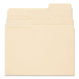 Smead® Supertab Reinforced Guide Height Top Tab Folders, 1-3-cut Tabs, Letter Size, 11 Pt. Manila, 100-box freeshipping - TVN Wholesale 