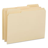Smead® Reinforced Tab Manila File Folders, 1-3-cut Tabs, Letter Size, 14 Pt. Manila, 100-box freeshipping - TVN Wholesale 