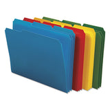 Smead® Top Tab Poly Colored File Folders, 1-3-cut Tabs, Letter Size, Assorted, 24-box freeshipping - TVN Wholesale 