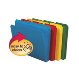 Smead® Top Tab Poly Colored File Folders, 1-3-cut Tabs, Letter Size, Assorted, 24-box freeshipping - TVN Wholesale 