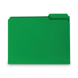 Smead® Top Tab Poly Colored File Folders, 1-3-cut Tabs, Letter Size, Green, 24-box freeshipping - TVN Wholesale 