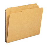 Smead® Heavyweight Kraft File Folders, 1-3-cut Tabs, Letter Size, 11 Pt. Kraft, 100-box freeshipping - TVN Wholesale 