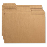 Smead® Heavyweight Kraft File Folders, 1-3-cut Tabs, Letter Size, 17 Pt. Kraft, 50-box freeshipping - TVN Wholesale 