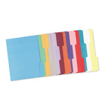 Smead® Reinforced Top Tab Colored File Folders, 1-3-cut Tabs, Letter Size, Assorted, 12-pack freeshipping - TVN Wholesale 