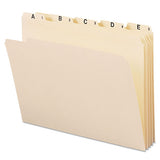 Smead® Indexed File Folder Sets, 1-5-cut Tabs, A-z, Letter Size, Manila, 25-set freeshipping - TVN Wholesale 