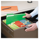 Smead® Colored File Folders, 1-3-cut Tabs, Letter Size, Assorted, 100-box freeshipping - TVN Wholesale 