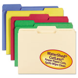 Smead® Watershed-cutless File Folders, 1-3-cut Tabs, Letter Size, Assorted, 100-box freeshipping - TVN Wholesale 