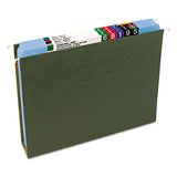 Smead® Reinforced Top Tab Colored File Folders, Straight Tab, Letter Size, Blue, 100-box freeshipping - TVN Wholesale 