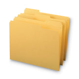 Smead® Reinforced Top Tab Colored File Folders, 1-3-cut Tabs, Letter Size, Goldenrod, 100-box freeshipping - TVN Wholesale 