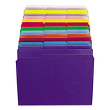 Smead® Reinforced Top Tab Colored File Folders, 1-3-cut Tabs, Letter Size, Pink, 100-box freeshipping - TVN Wholesale 