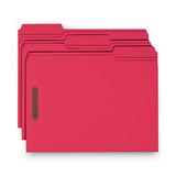 Smead® Watershed-cutless Reinforced Top Tab 2-fastener Folders, 1-3-cut Tabs, Letter Size, Red, 50-box freeshipping - TVN Wholesale 