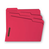 Smead® Watershed-cutless Reinforced Top Tab 2-fastener Folders, 1-3-cut Tabs, Letter Size, Red, 50-box freeshipping - TVN Wholesale 