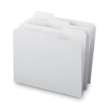 Smead® Reinforced Top Tab Colored File Folders, 1-3-cut Tabs, Letter Size, White, 100-box freeshipping - TVN Wholesale 