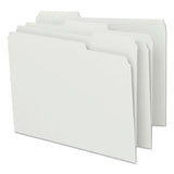 Smead® Colored File Folders, 1-3-cut Tabs, Letter Size, White, 100-box freeshipping - TVN Wholesale 