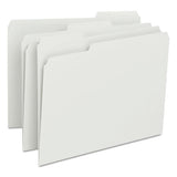 Smead® Colored File Folders, 1-3-cut Tabs, Letter Size, White, 100-box freeshipping - TVN Wholesale 
