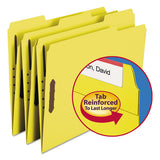 Smead® Top Tab Colored 2-fastener Folders, 1-3-cut Tabs, Letter Size, Yellow, 50-box freeshipping - TVN Wholesale 