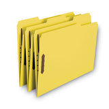 Smead® Watershed-cutless Reinforced Top Tab 2-fastener Folders, 1-3-cut Tabs, Letter Size, Yellow, 50-box freeshipping - TVN Wholesale 