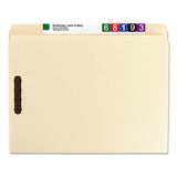 Smead® Top Tab 2-fastener Folders, Straight Tab, Letter Size, 11 Pt. Manila, 50-box freeshipping - TVN Wholesale 