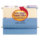 Smead® Supertab Reinforced Guide Height 2-fastener Folders, 1-3-cut Tabs, Letter Size, 14 Pt. Manila, 50-box freeshipping - TVN Wholesale 