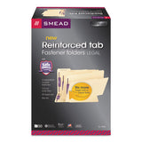 Smead® Manila 2-fastener Folders With Two Safeshield Coated Fasteners, 1-3-cut Tabs, Letter Size, 50-box freeshipping - TVN Wholesale 