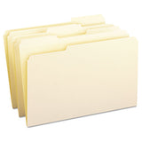 Smead® Reinforced Tab Manila File Folders, 1-3-cut Tabs, Legal Size, 11 Pt. Manila, 100-box freeshipping - TVN Wholesale 