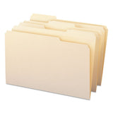 Smead® Reinforced Tab Manila File Folders, 1-3-cut Tabs, Legal Size, 11 Pt. Manila, 100-box freeshipping - TVN Wholesale 