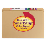 Smead® Heavyweight Kraft File Folders, Straight Tab, Legal Size, 11 Pt. Kraft, 100-box freeshipping - TVN Wholesale 