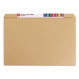 Smead® Heavyweight Kraft File Folders, Straight Tab, Legal Size, 11 Pt. Kraft, 100-box freeshipping - TVN Wholesale 