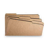 Smead® Heavyweight Kraft File Folders, 1-3-cut Tabs, Legal Size, 11 Pt. Kraft, 100-box freeshipping - TVN Wholesale 