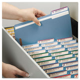 Smead® Top Tab Colored 2-fastener Folders, 1-3-cut Tabs, Legal Size, Blue, 50-box freeshipping - TVN Wholesale 