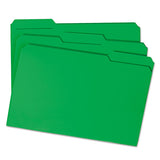 Smead® Reinforced Top Tab Colored File Folders, 1-3-cut Tabs, Legal Size, Green, 100-box freeshipping - TVN Wholesale 