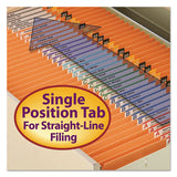 Smead® Reinforced Top Tab Colored File Folders, Straight Tab, Legal Size, Orange, 100-box freeshipping - TVN Wholesale 