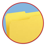 Smead® Colored File Folders, 1-3-cut Tabs, Legal Size, Yellow, 100-box freeshipping - TVN Wholesale 