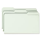 Smead® Expanding Recycled Heavy Pressboard Folders, 1-3-cut Tabs, 2" Expansion, Legal Size, Gray-green, 25-box freeshipping - TVN Wholesale 