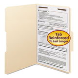 Smead® Top Tab 1-fastener Folders, 1-3-cut Tabs, Legal Size, 11 Pt. Manila, 50-box freeshipping - TVN Wholesale 