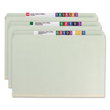 Smead® Recycled Pressboard Folders With Two Safeshield Coated Fasteners, Straight Tab, 2" Expansion, Legal Size, Gray-green, 25-box freeshipping - TVN Wholesale 