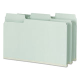 Smead® Supertab Pressboard 2-fastener Folders With Two Safeshield Coated Fasteners, 1-3-cut Tabs, Legal Size, Gray-green, 25-box freeshipping - TVN Wholesale 