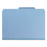 Smead® Expanding Recycled Heavy Pressboard Folders, 1-3-cut Tabs, 1" Expansion, Letter Size, Blue, 25-box freeshipping - TVN Wholesale 